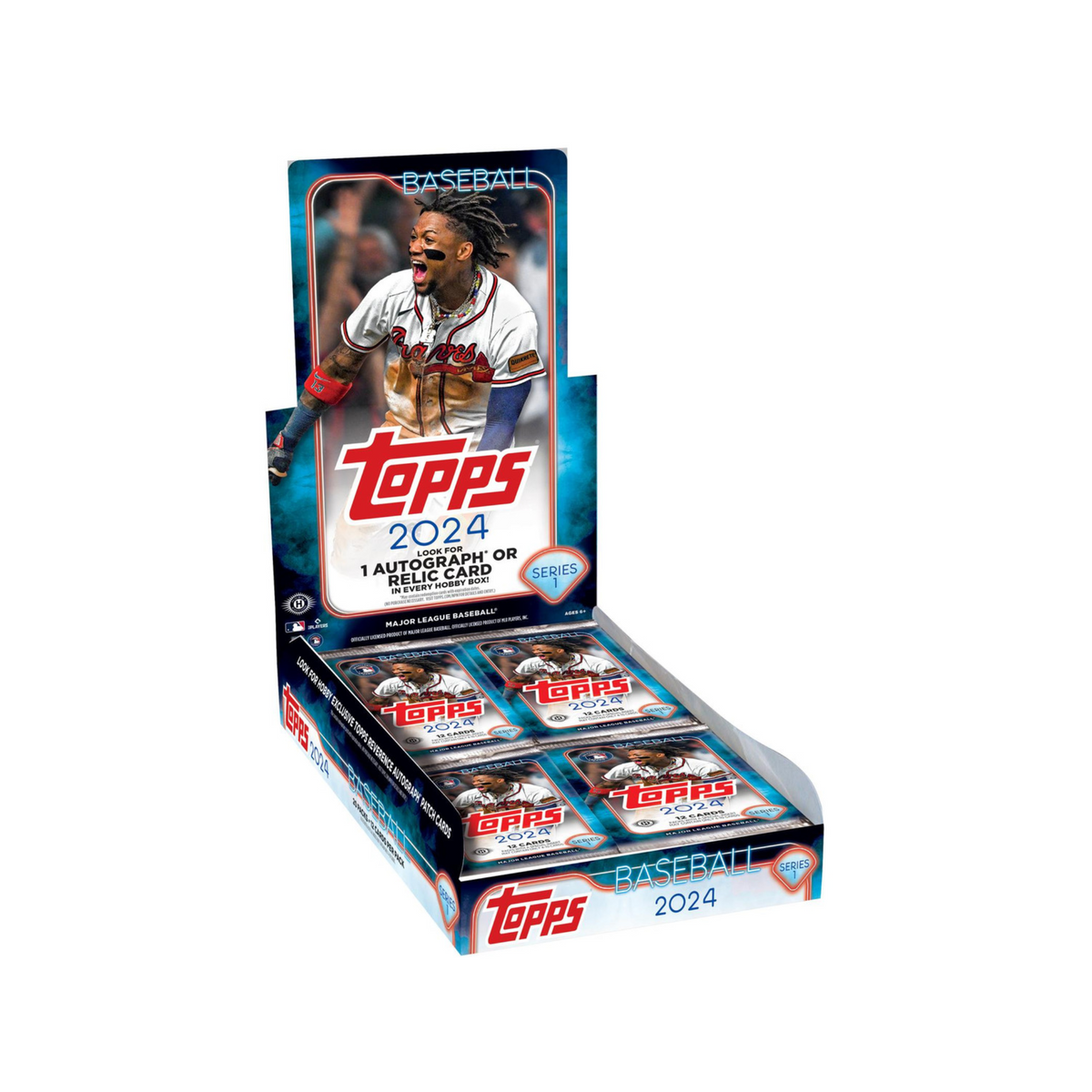 2024 Topps Series 1 Baseball Hobby 12 Box Case