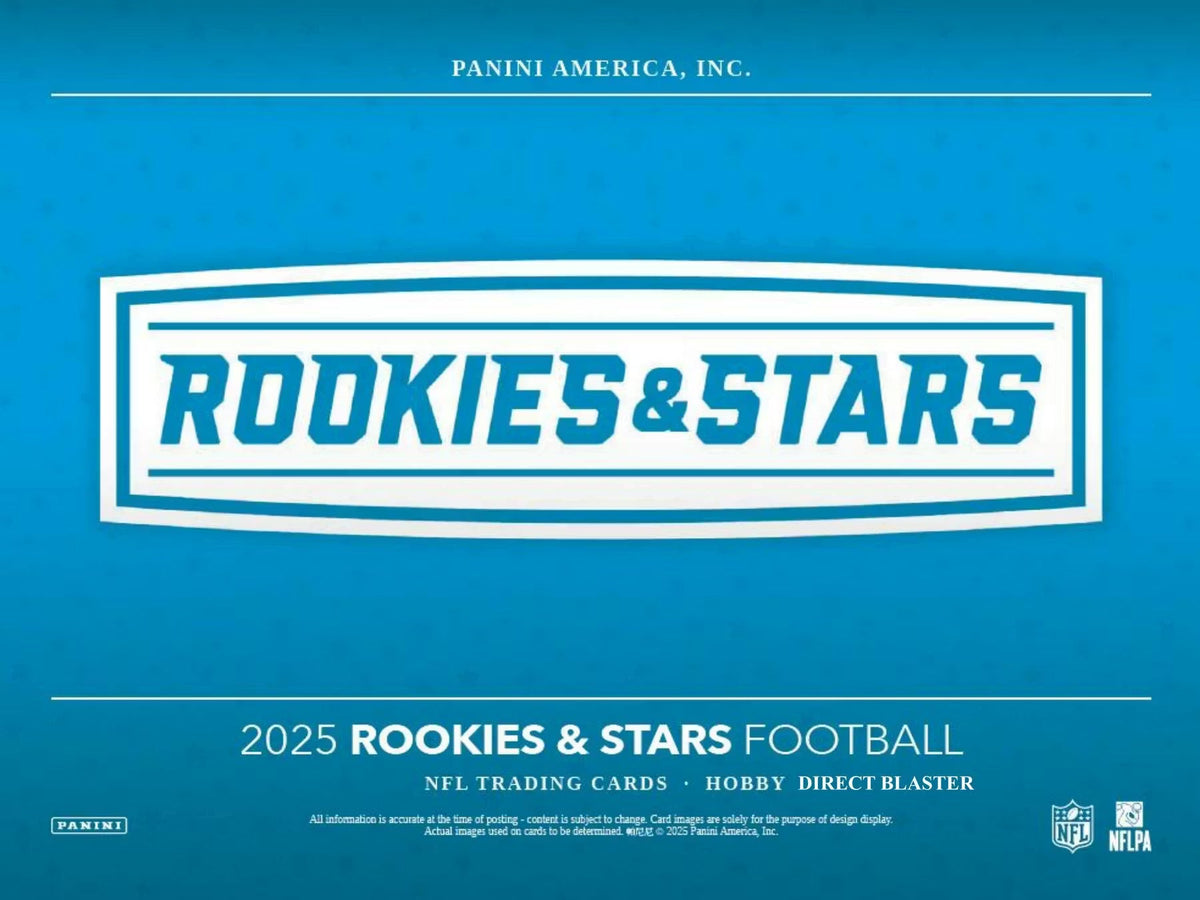 2025 Panini Rookies and Stars Football Gravity Feed 6 Box Case