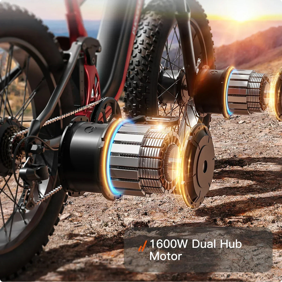 PUCKIPUPPY GoldenR Dual-Motor E-Bike