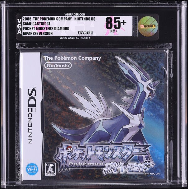 2006 POKEMON JAPANESE DIAMOND VERSION NINTENDO DS VGA 85+ SEALED