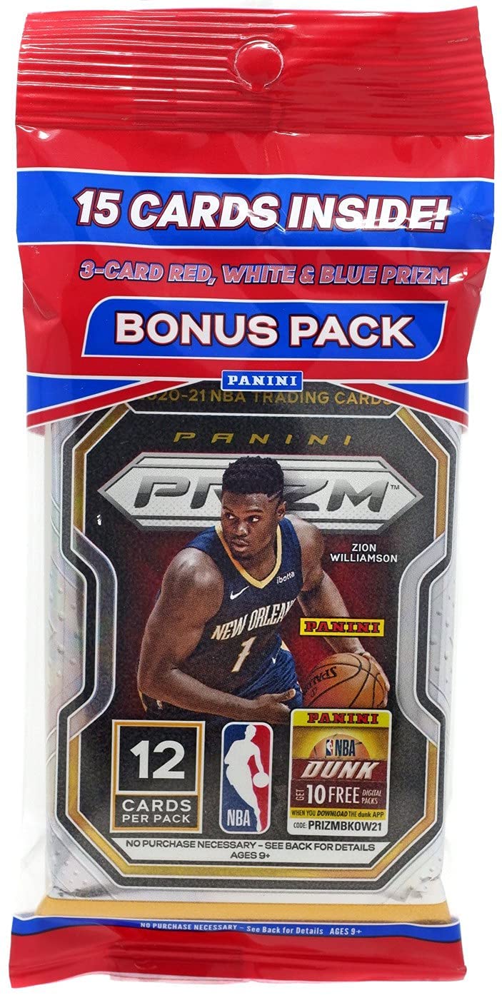 2020-21 Panini Prizm NBA Cello Box