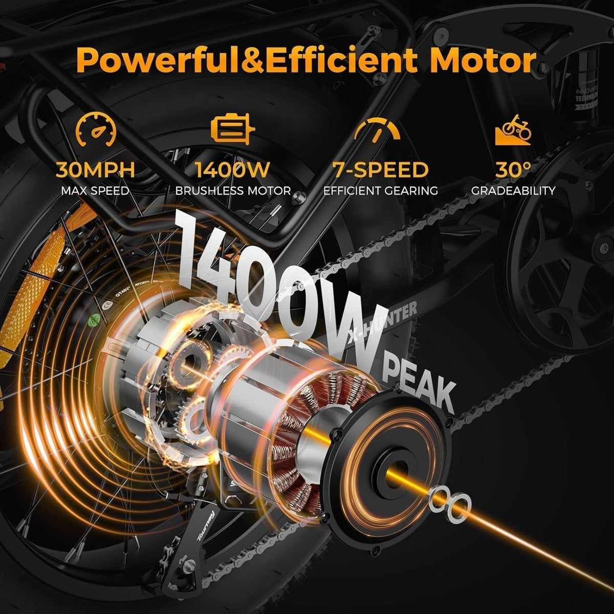 Peak Jasion X- Hunter Electric Bike