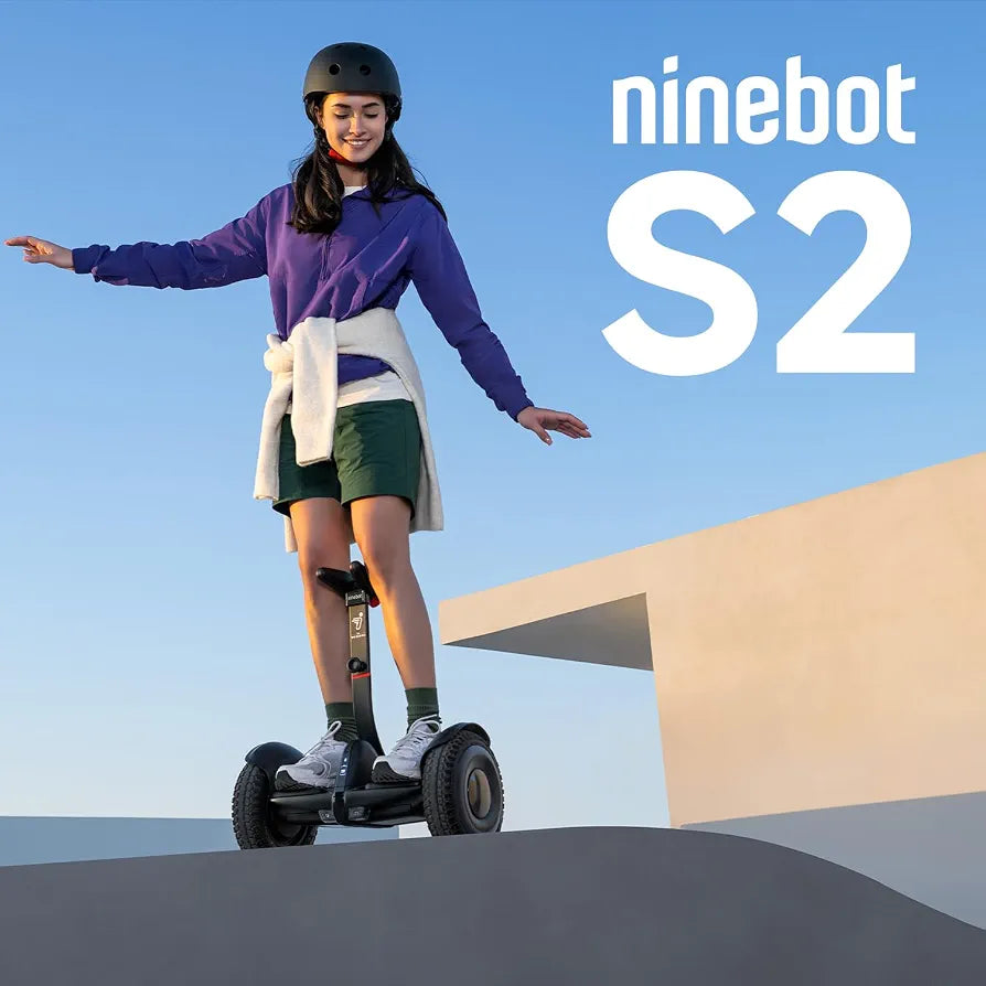 Segway Ninebot S2 Electric Self-Balancing Scooter, 10-Inch Tubeless Tires