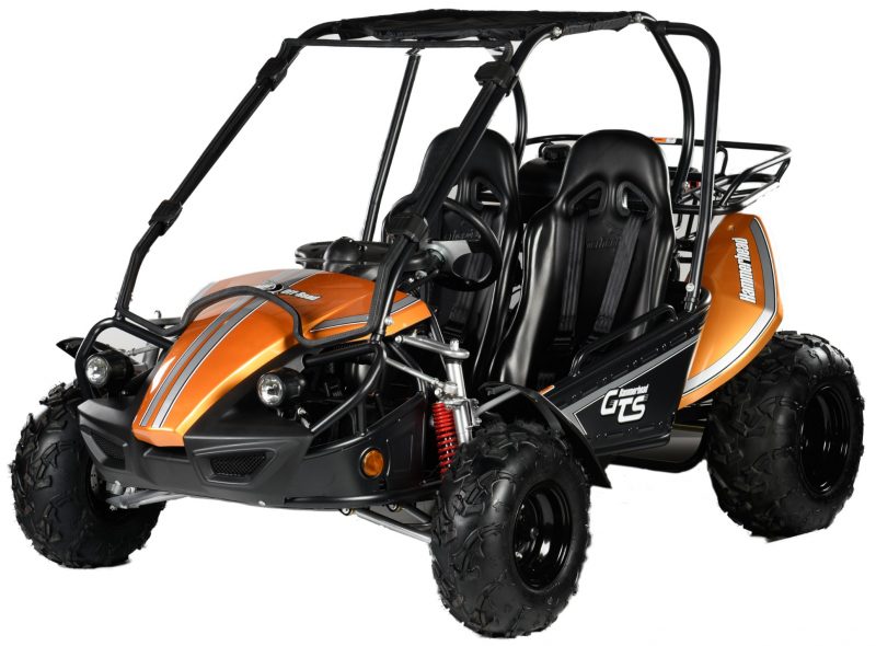 Hammerhead GTS 150 Go Kart Orange Made By Polaris