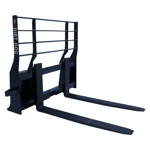 48" 4000lbs Dirt Dog Pallet Forks DRTW SPF48-02-DDI