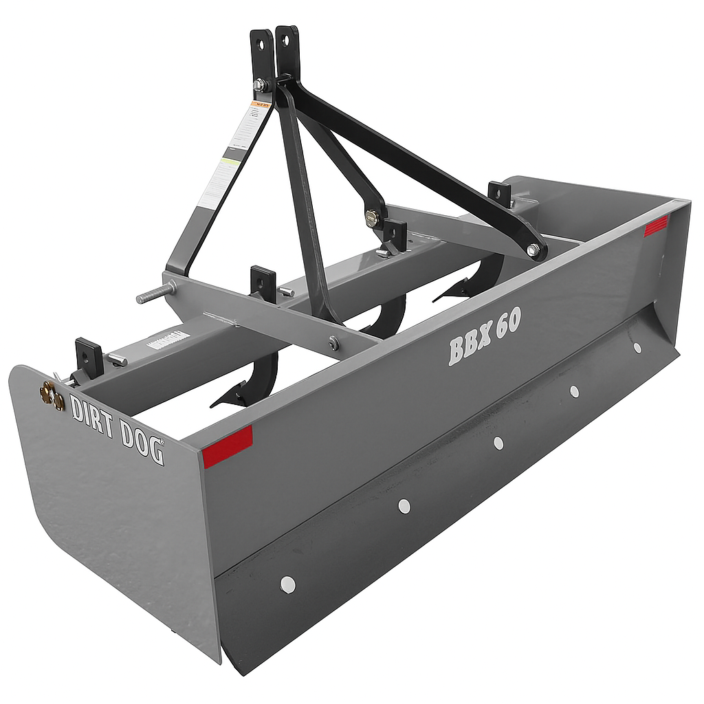 60" Dirt Dog Box Blade Economy BBX600-07-DD