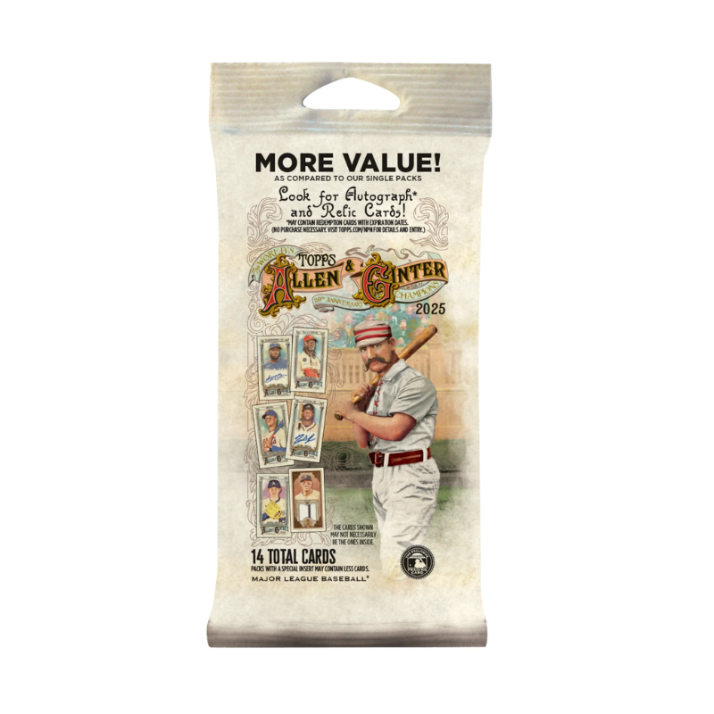 2025 Topps Allen & Ginter Baseball Fat Pack 108 Pack Case