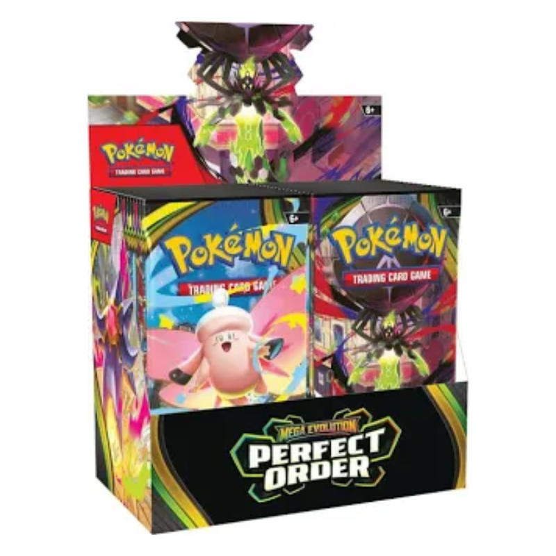 Pokemon Mega Evolution Perfect Order Booster 6 Box Case