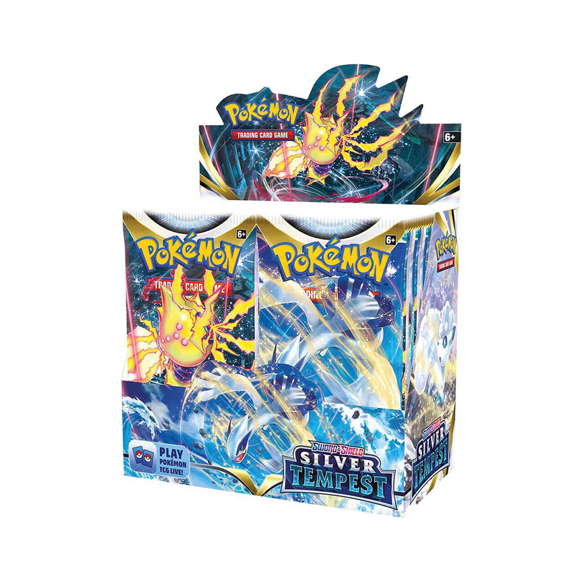 Pokemon Sword and Shield Silver Tempest Booster Box