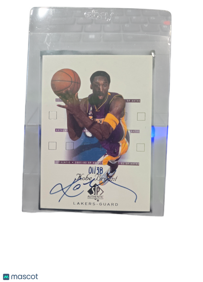 2002-03 Upper Deck SP Authentic Kobe Bryant #38 01/38