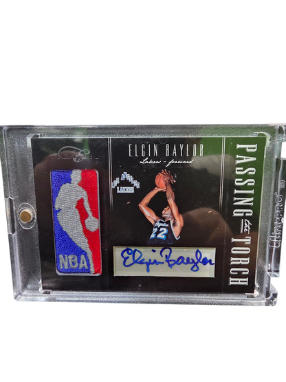 2011 Panini Passing the Torch Elgin Baylor Kobe Bryant 26/99 Patch
