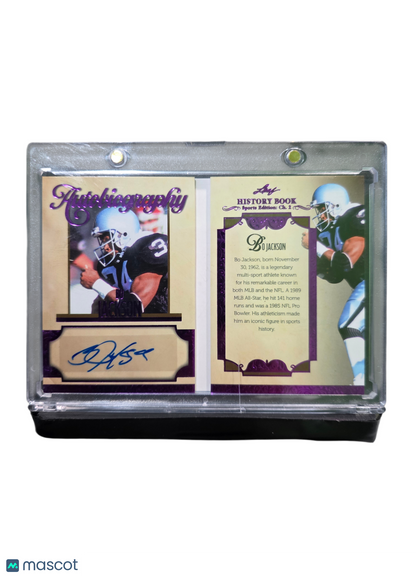 2025 Leaf History Book Sports Edition Vol. 2 Bo Jackson #A-BJ 02/10