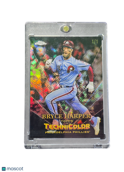 2022 Topps Chrome Technicolor Bryce Harper #TT-24 1/1