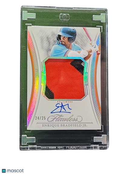 2025 Panini Flawless Baseball Enrique Bradfield Jr. #FPA-EBJ 24/25