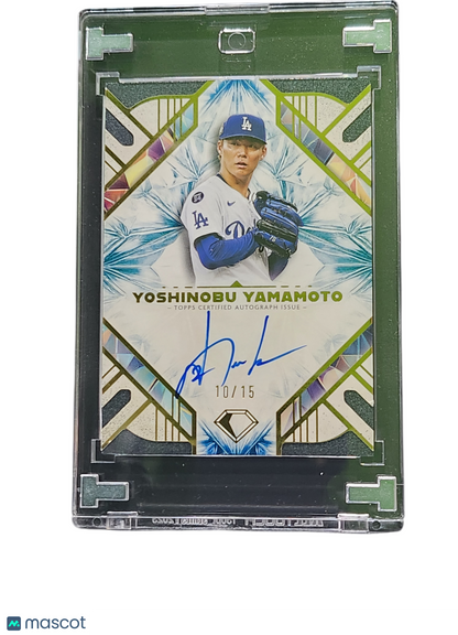 2025 Topps Diamond Icons Yoshinobu Yamamoto #AC-YY 10/15