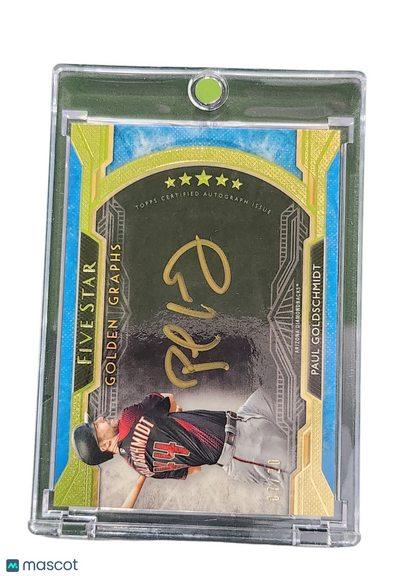 2018 Topps Five Star Golden Graphs Paul Goldschmidt #FGG-PG 07/20