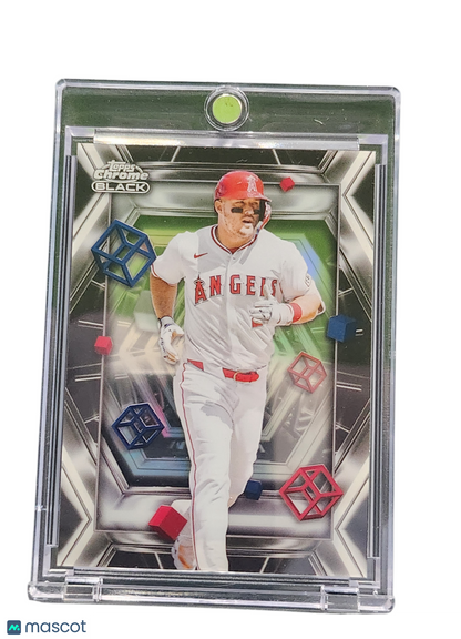 2025 Topps Chrome Black Mike Trout #DOD-20