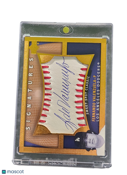 2005 Upper Deck Sweet Spot Fernando Valenzuela #FV Sweet Spot Classic Signatures