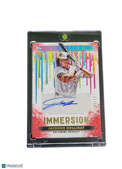 2024 Topps Inception Immersion Jackson Holliday #IA-JH 11/50 RC