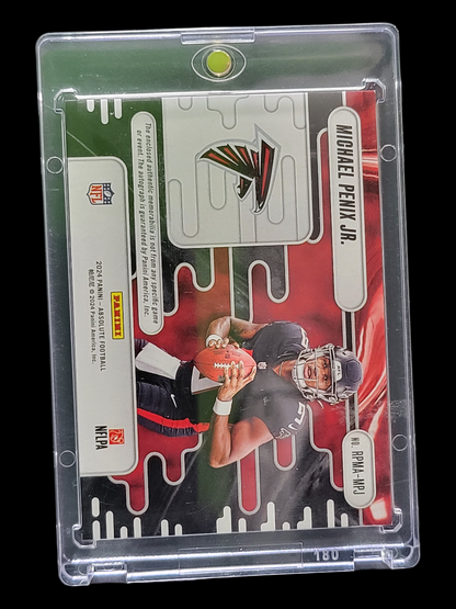 2024 Panini Football Rookie Premiere Auto Michael Penix Jr. #RPMA-MPJ Patch RC