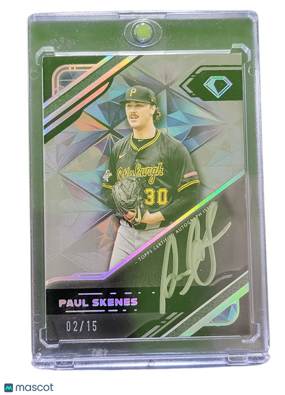 2025 Topps Diamond Icons Black Polychromatink Paul Skenes #BPA-PS 02/15