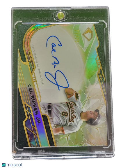 2025 Topps Diamond Icons Cal Ripken Jr. #ACC-CRJ Icons Chrome Auto Card 23/25