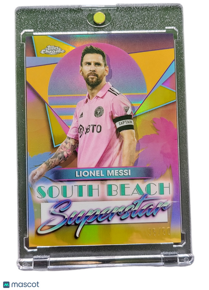 2024 Topps Chrome South Beach Superstar Lionel Messi #SB-6 35/60