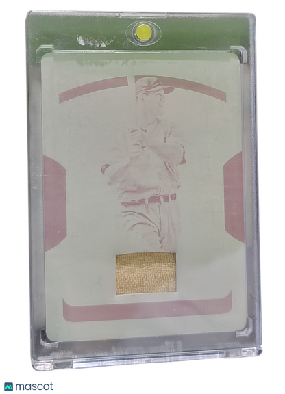 2018 Panini National Lou Gehrig #225 Magenta Plate Printing Plate Game-Used