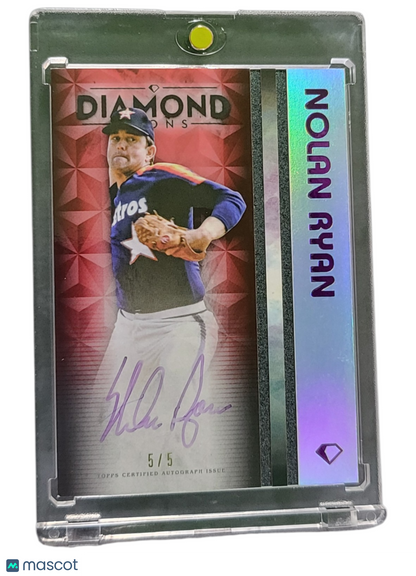 2023 Topps Diamond Icons Nolan Ryan #WPA-NR White Polychromatink 5 / 5