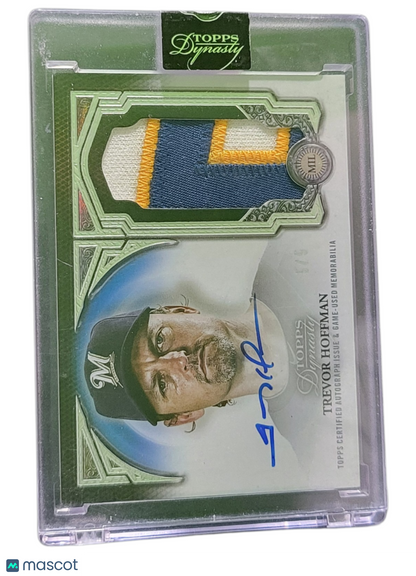 2023 Topps Dynasty Trevor Hoffman #DAP-TH02 Patch Memorabilia