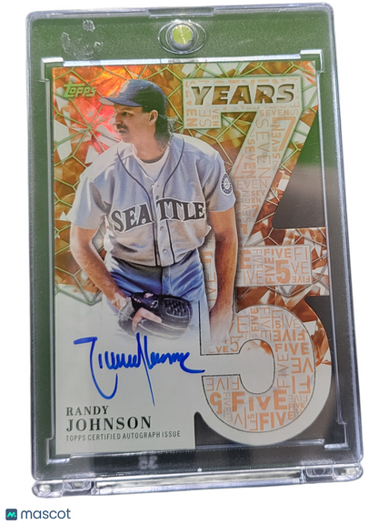 2026 Topps 75 Years of Topps Autographs Randy Johnson #75YA-RJ 09/25