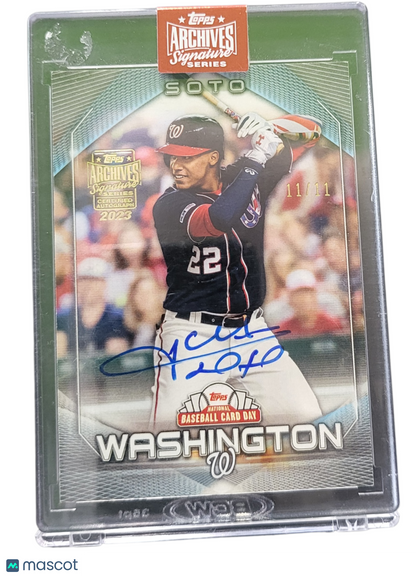 2023 Topps Archives Signature Series Juan Soto #30 11/11
