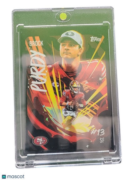 2025 Topps Chrome Ultraviolet Brock Purdy #UV-12