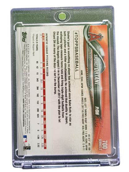 2018 Topps Series 2 Shohei Ohtani #700 RC