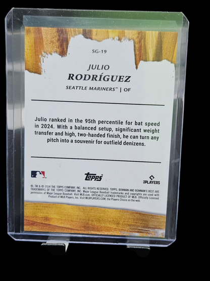 2024 Bowman’s Best Julio Rodríguez #SG-19