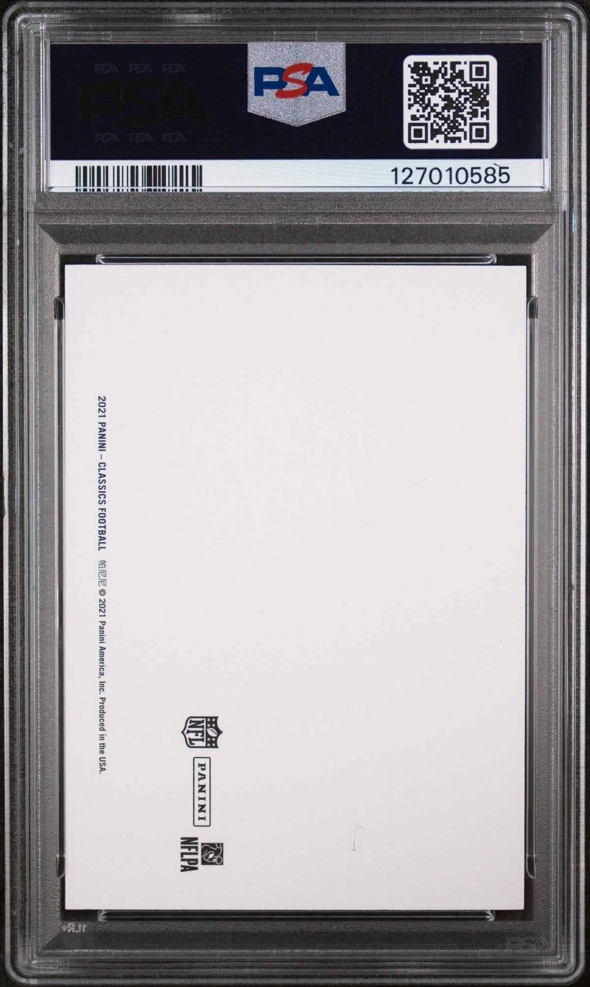 2021 Panini Classics Blank Back Ceedee Lamb /25 PSA 10