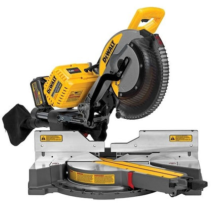 DeWalt FLEXVOLT 12 in 120V MAX Double Bevel Compound Sliding Miter Saw Kit