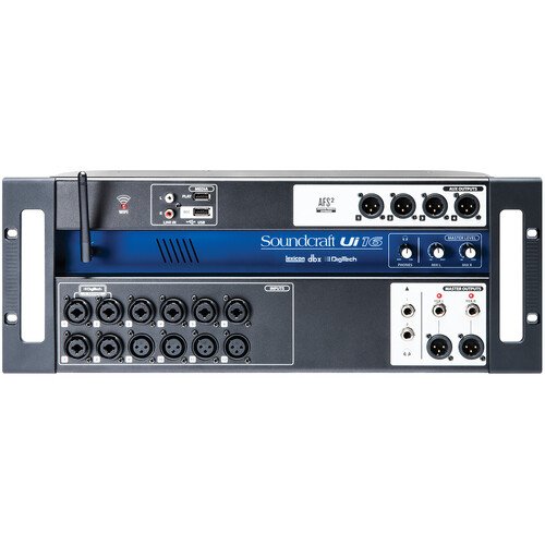 Soundcraft Ui16 16-Input Remote-Controlled Digital Mixer