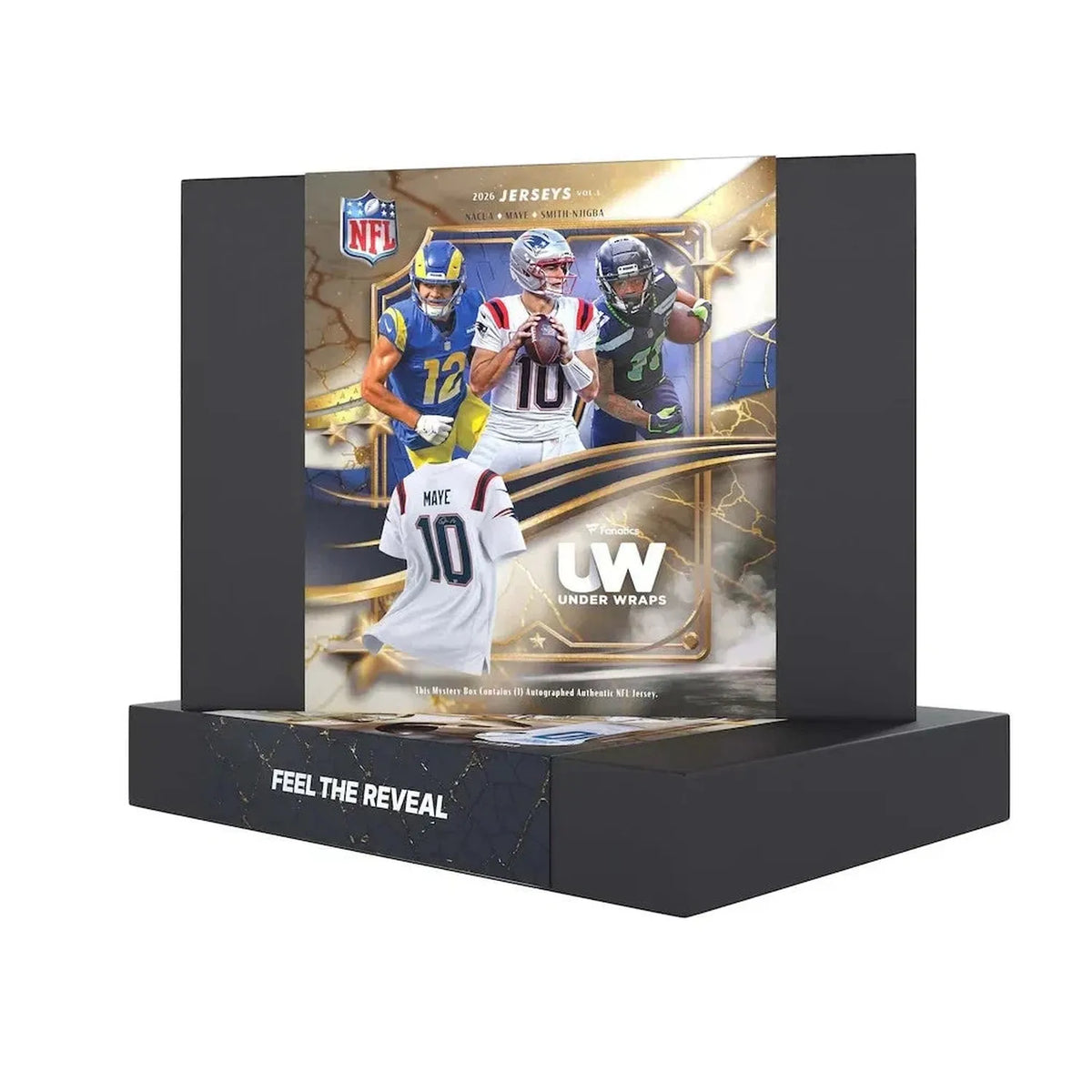 2026 Under Wraps Autographed NFL Single Jersey Vol. 1 Mystery Box