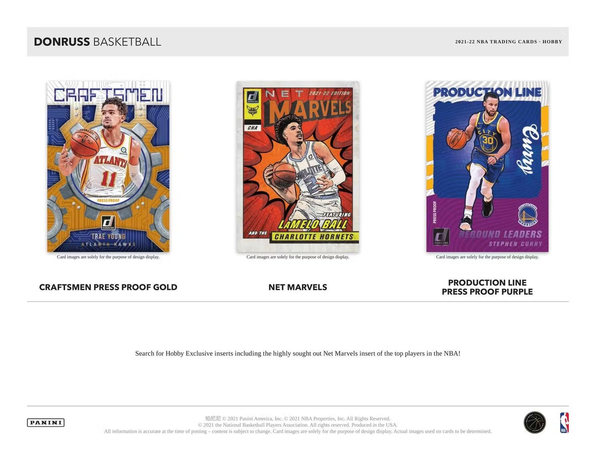 2021-22 Panini Donruss Basketball Hobby Box