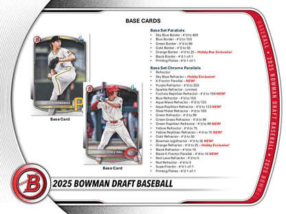 2025 Bowman Draft Baseball Hobby Jumbo Box