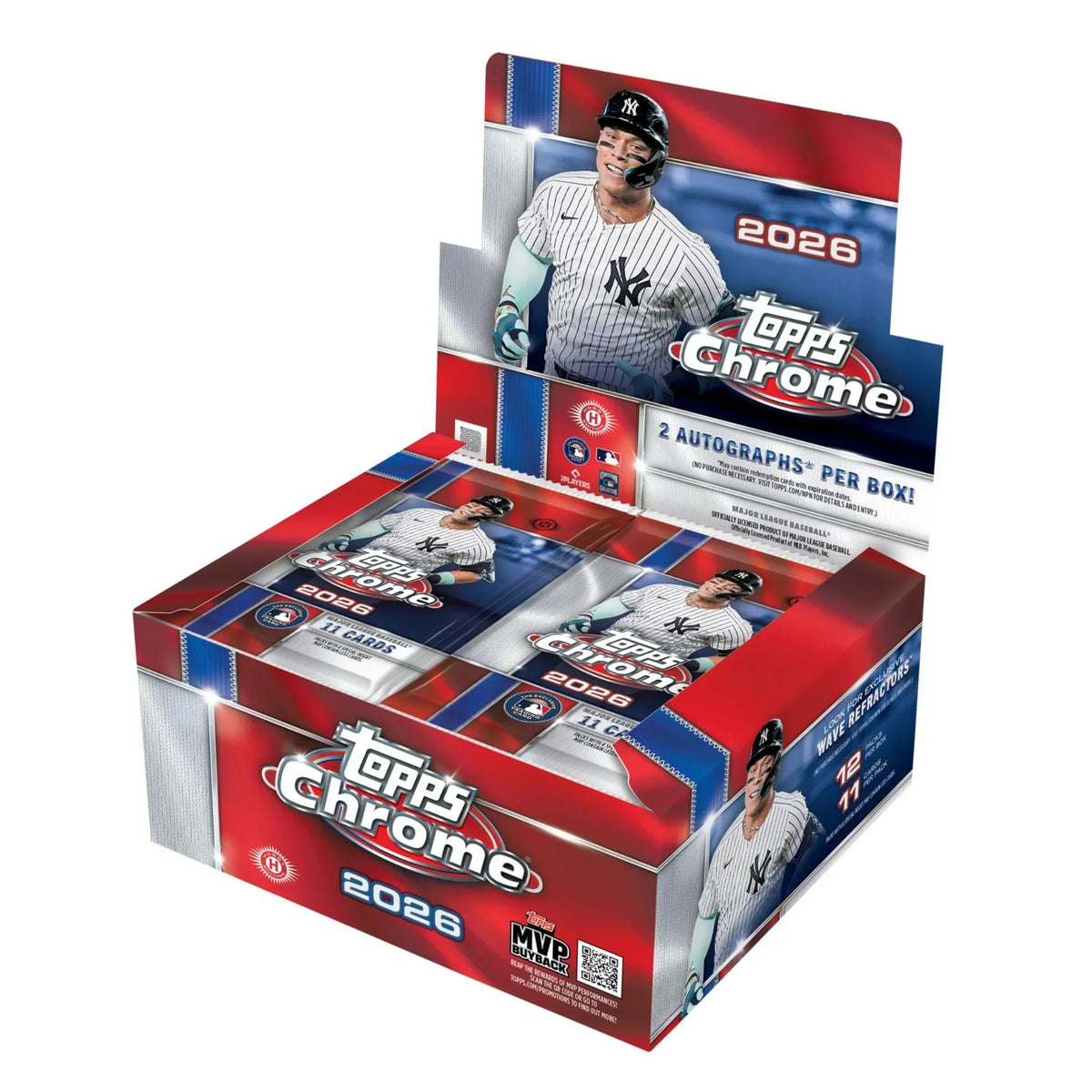 2026 Topps Chrome Baseball Jumbo Hobby Box