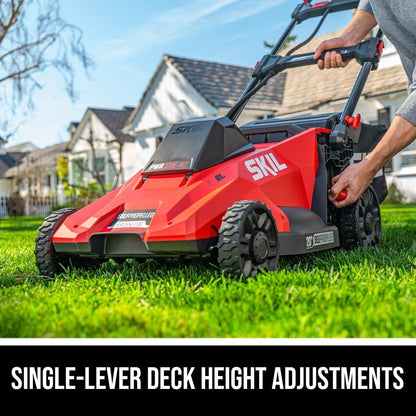 Skil PWR CORE 40-volt, 20-in Self-Propelled Battery Walk Mower with (1) 6 Ah Battery Included | SM4910C-11