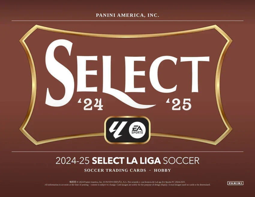2024-25 Panini Select La Liga Soccer Hobby 12 Box Case
