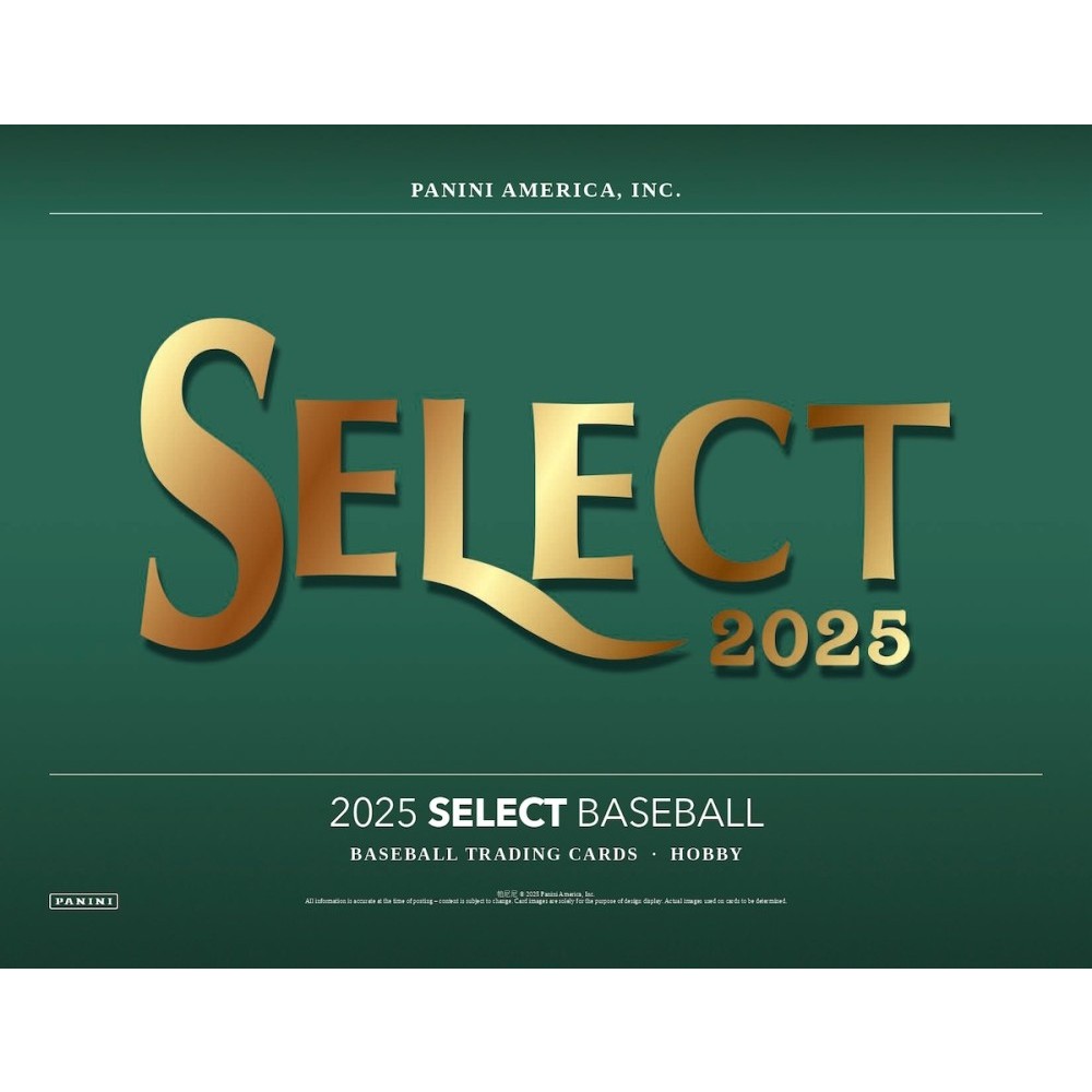 2025 Panini Select Baseball Hobby 12 Box Case