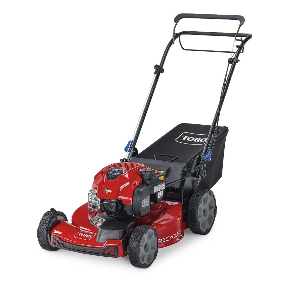 Toro 22″ SmartStow Recycler Self-Propelled Gas Lawn Mower 21445