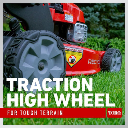 Toro 22″ SmartStow Recycler Self-Propelled Gas Lawn Mower 21445