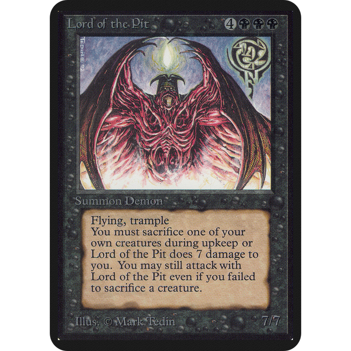 Lord of the Pit [Limited Edition Alpha]