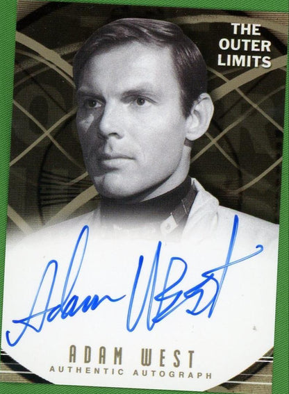 Rittenhouse Adam West The Outer Limits VG Auto