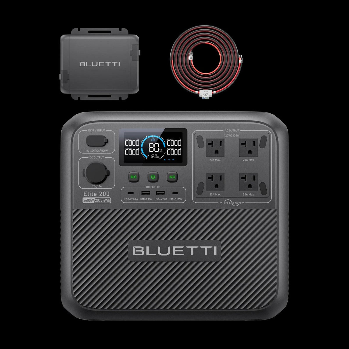 BLUETTI Elite 200 V2+Charger